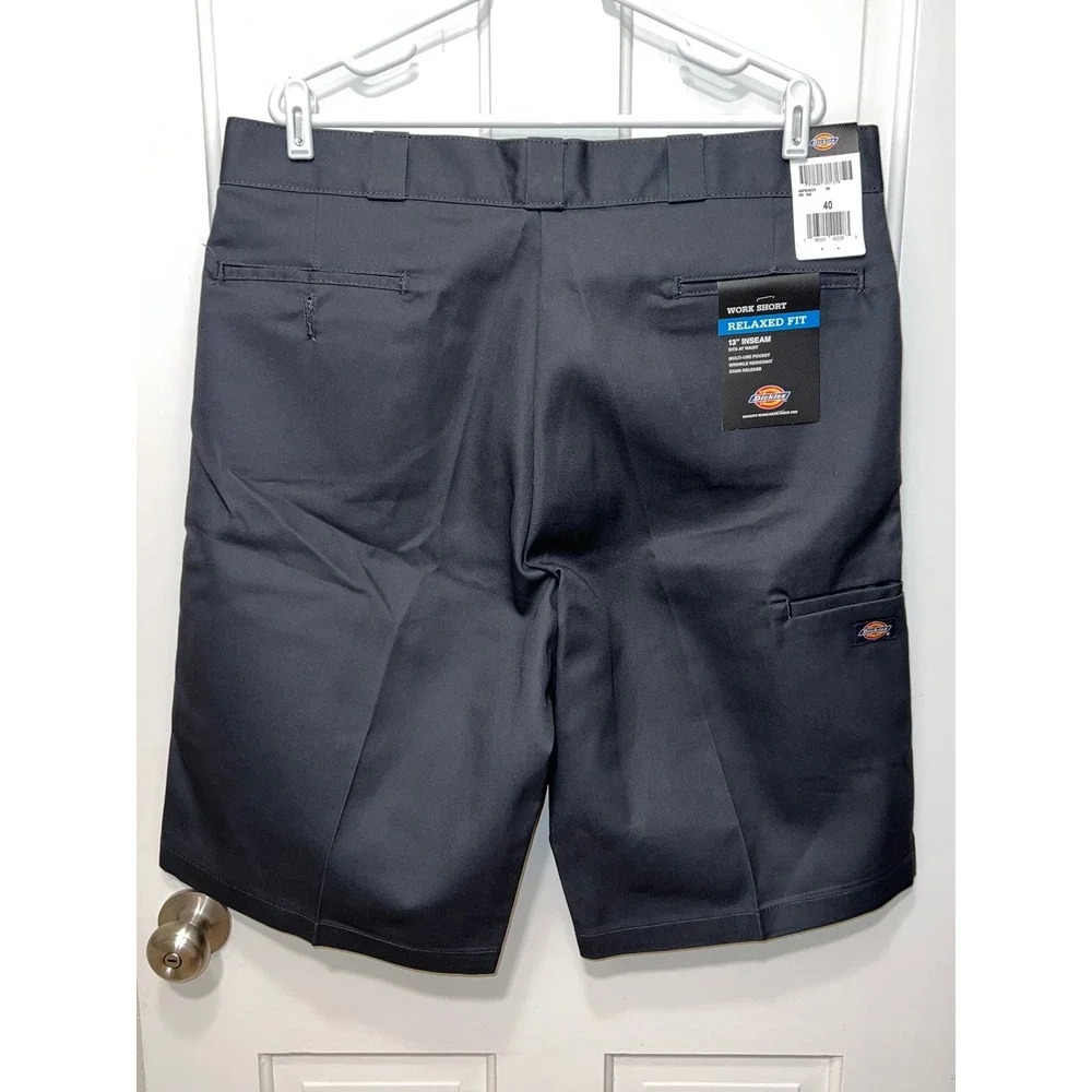 Dickies Black Men’s Flat Front Work Shorts